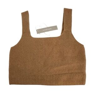 Everlane cozy stretch crop tank